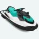 2023 Sea Doo GTI 130 WhiteReef Blue iBR Recreation Jet Ski.webp