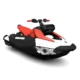 Sea Doo 2024 Spark Trixx for 3 Red White Rec Lite Jet Ski.webp